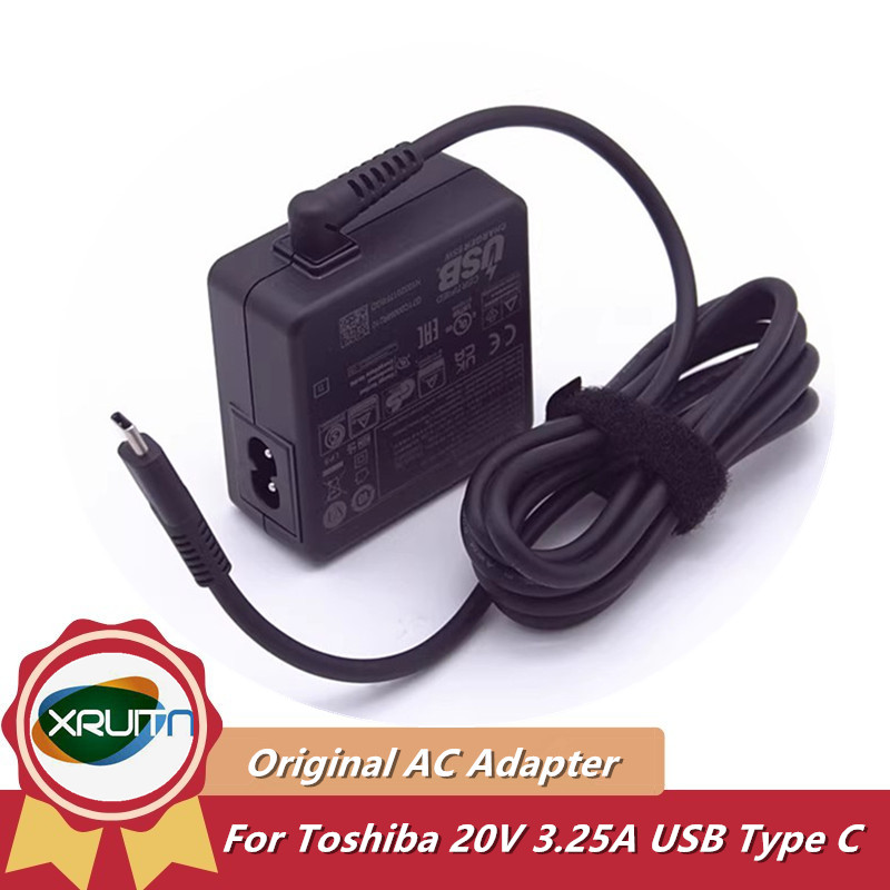 Laptop Charger - Genuíno 65W Adaptador AC PA5352E-1AC3 PA5352U-1ACA