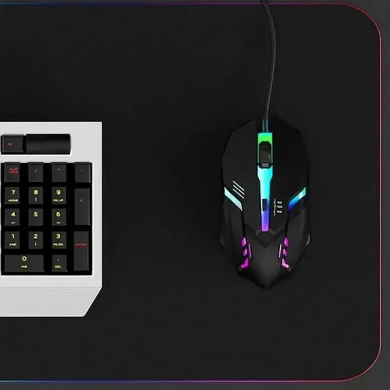 Novo e moderno rato de jogos e - Laptop Mouse avaliação e preço