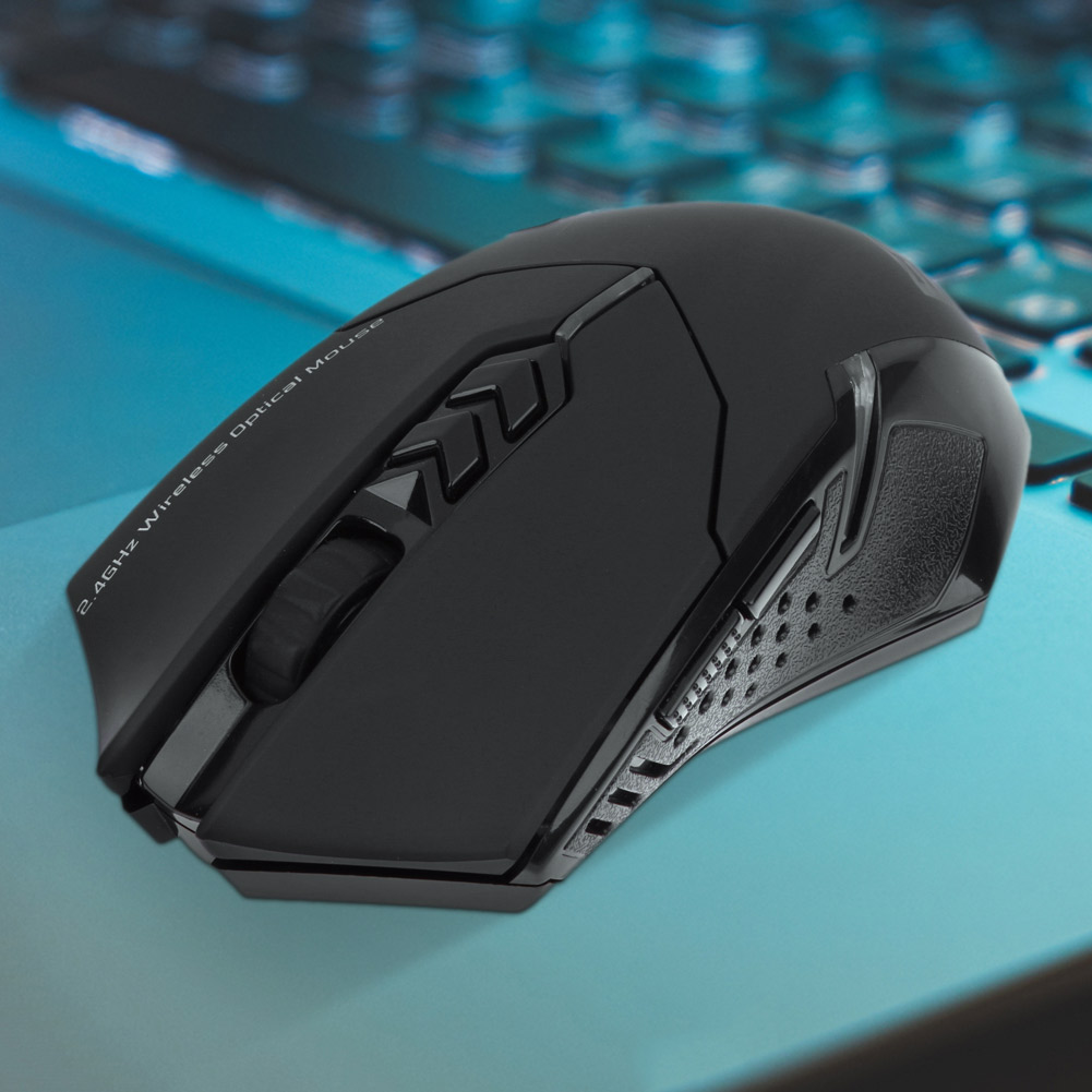 Ratos ópticos sem fio de 2.4gh - Laptop Mouse avaliação e preço